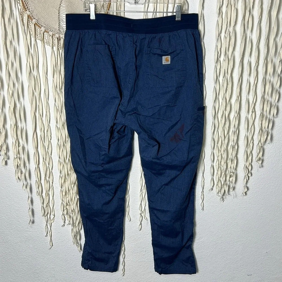 Carhartt Rugged Flex Blue Work Pants for Women Size XL/Regular - Picture 9 of 16